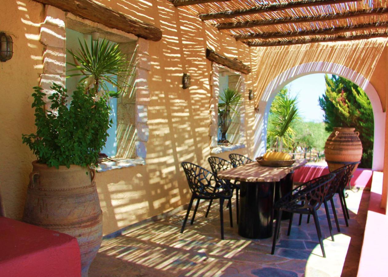 Villa Hacienda Private Pool And Jacuzzi Paralía المظهر الخارجي الصورة
