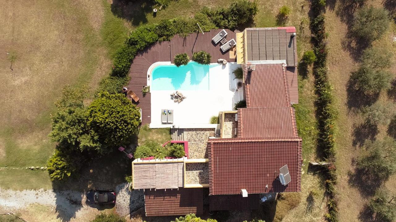 Villa Hacienda Private Pool And Jacuzzi Paralía المظهر الخارجي الصورة