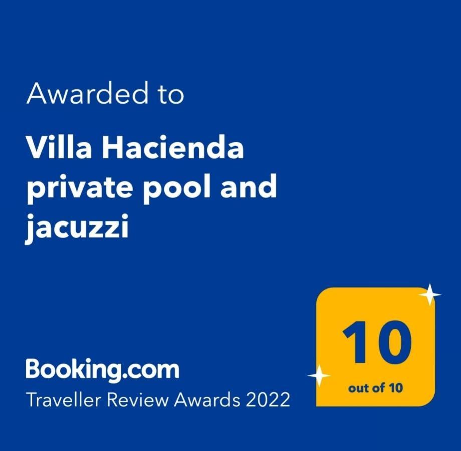 Villa Hacienda Private Pool And Jacuzzi Paralía المظهر الخارجي الصورة